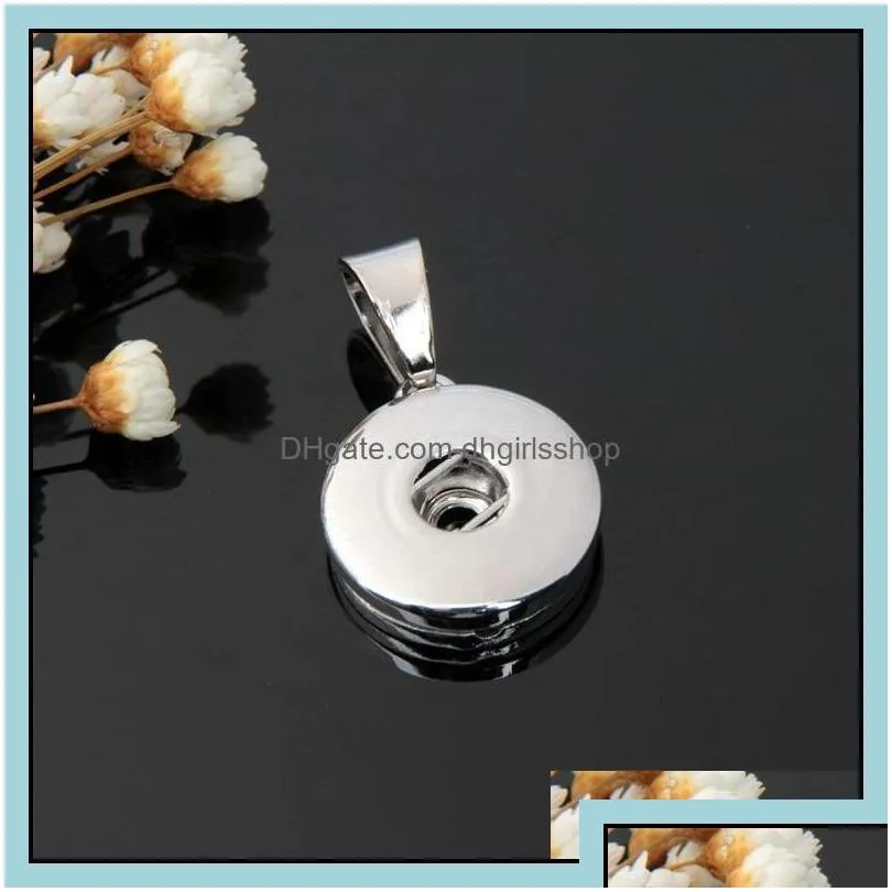 charms jewelry findings components 12mm 18mm noosa snap button alloy pendant for necklace and bracelets diy a dh28h