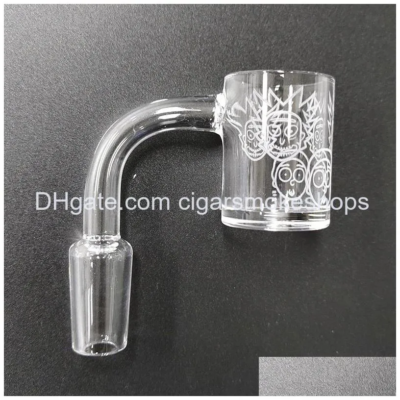 100% real quartz banger 14mm male female sculpture smoking accessories for dab rig bong