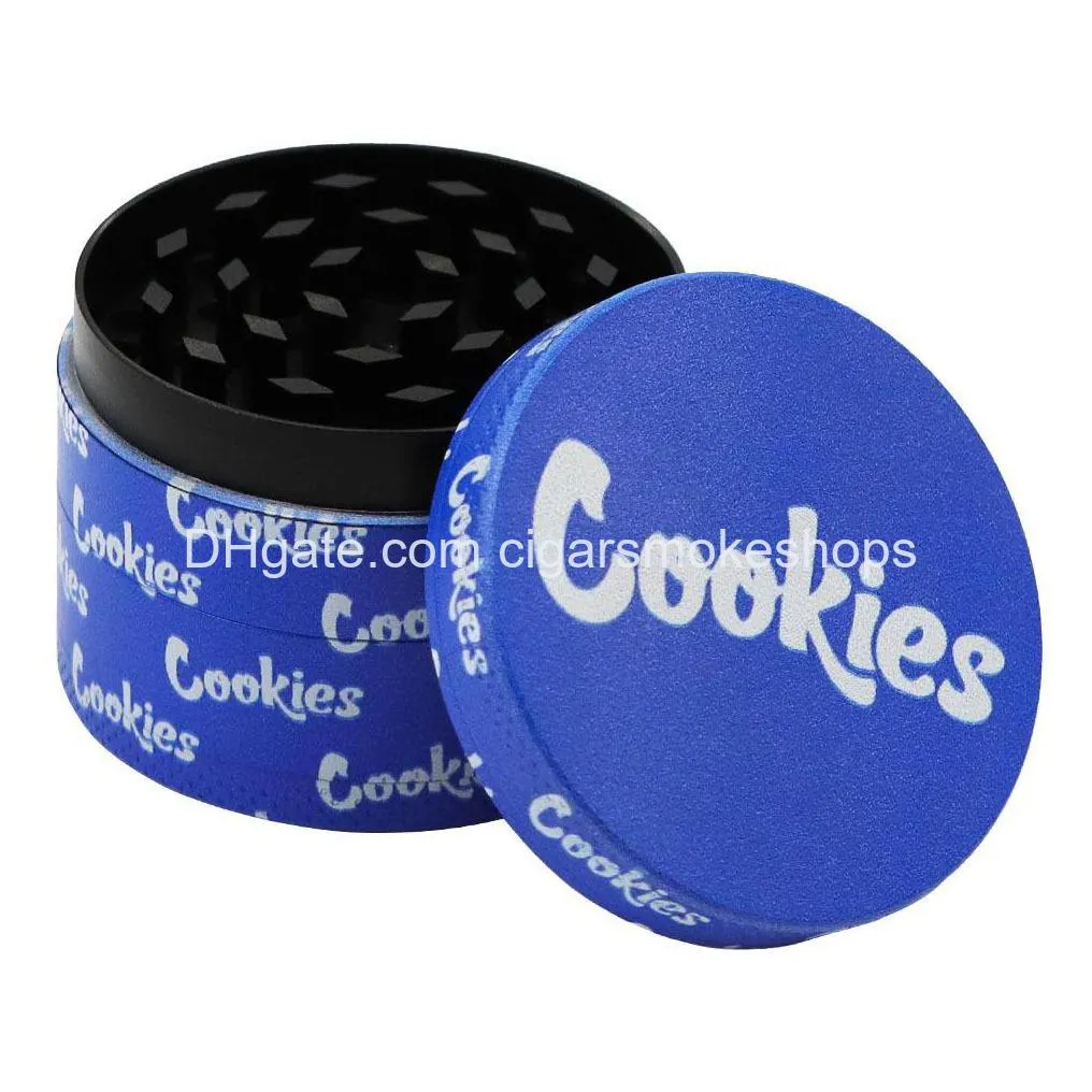 metal grinder tobacco herb grinders mix color 40/50/55/63mm diameter zinc alloy smoking accessories