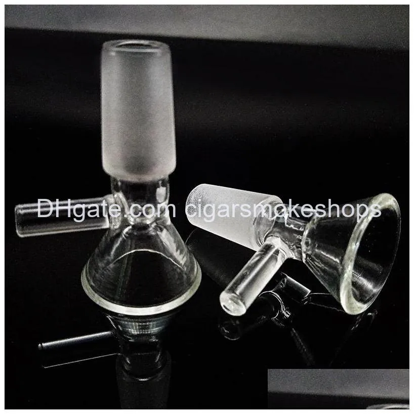 glass bowl for water bongs 14/18mm male smoke accessories hookah tobacco bong smoking ship