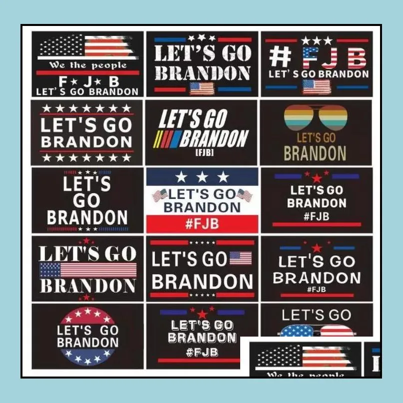 2024 new lets go brandon trump election flag double sided presidential flags 150x90cm wholesale
