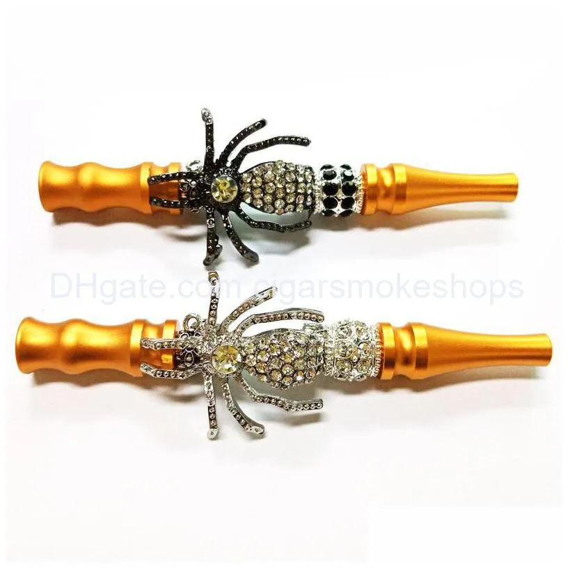 animal jewelry mini hookah mouth smoking pipes arab shisha tips alloy material mouthpieces