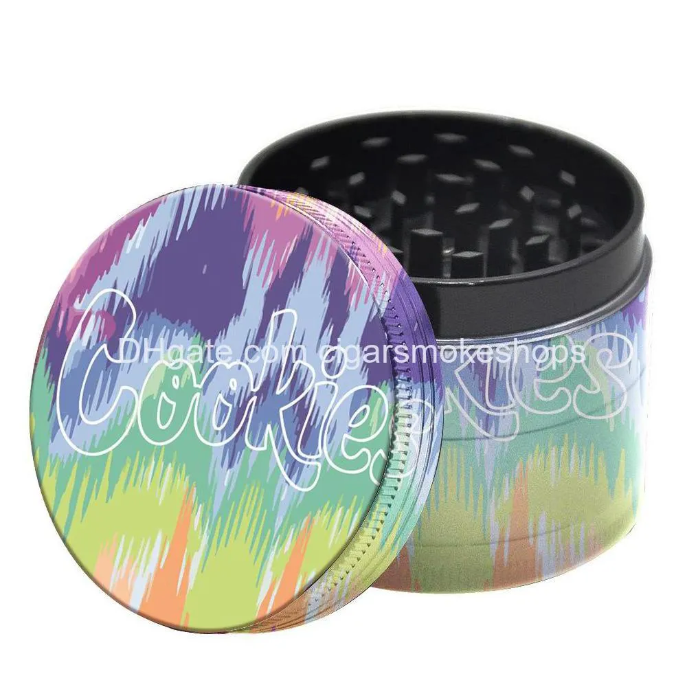 smoking electric tobacco herb grinder sharpstone 50mm zinc alloy metal crusher mix color