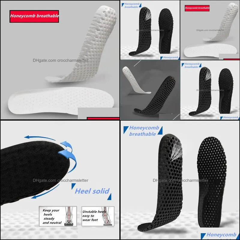 foam evn insole honeycomb breathable shock absorption sports sweatabsorbent deodorant insoles before 4 after 7 wholesale