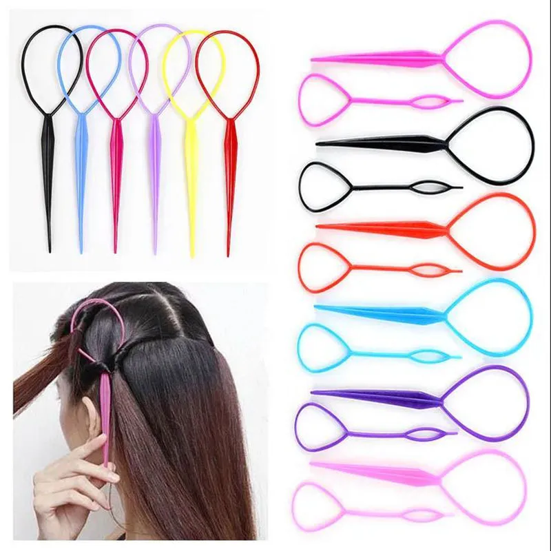 Magic Hair Pony Tail Maker Topsy Tail Hair Braid Ponytail Styling Maker Tool Large Small 