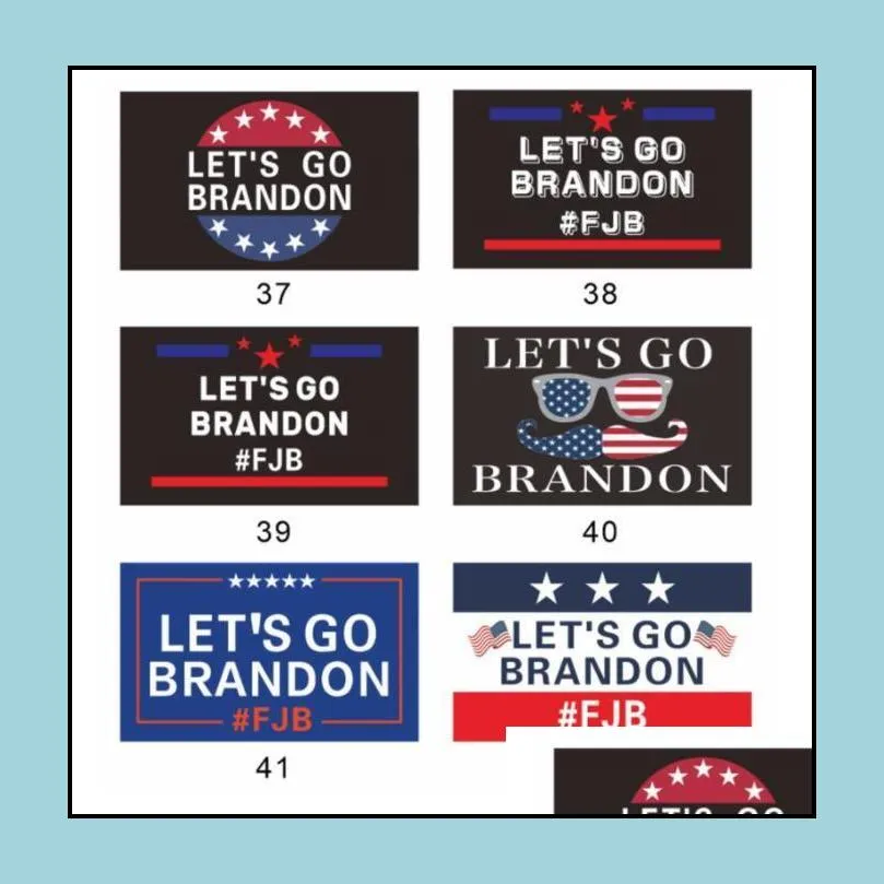 2024 new lets go brandon trump election flag double sided presidential flags 150x90cm wholesale