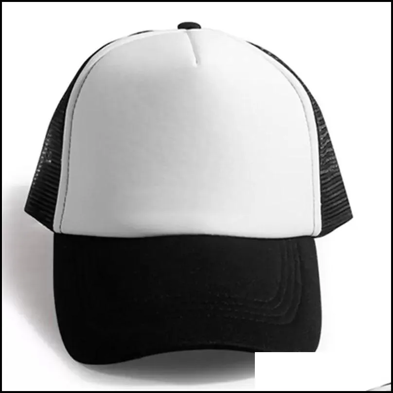 sublimation trucker hat sublimation blank mesh hat adult trucker caps for sublimation printing custom sports outdoor hat