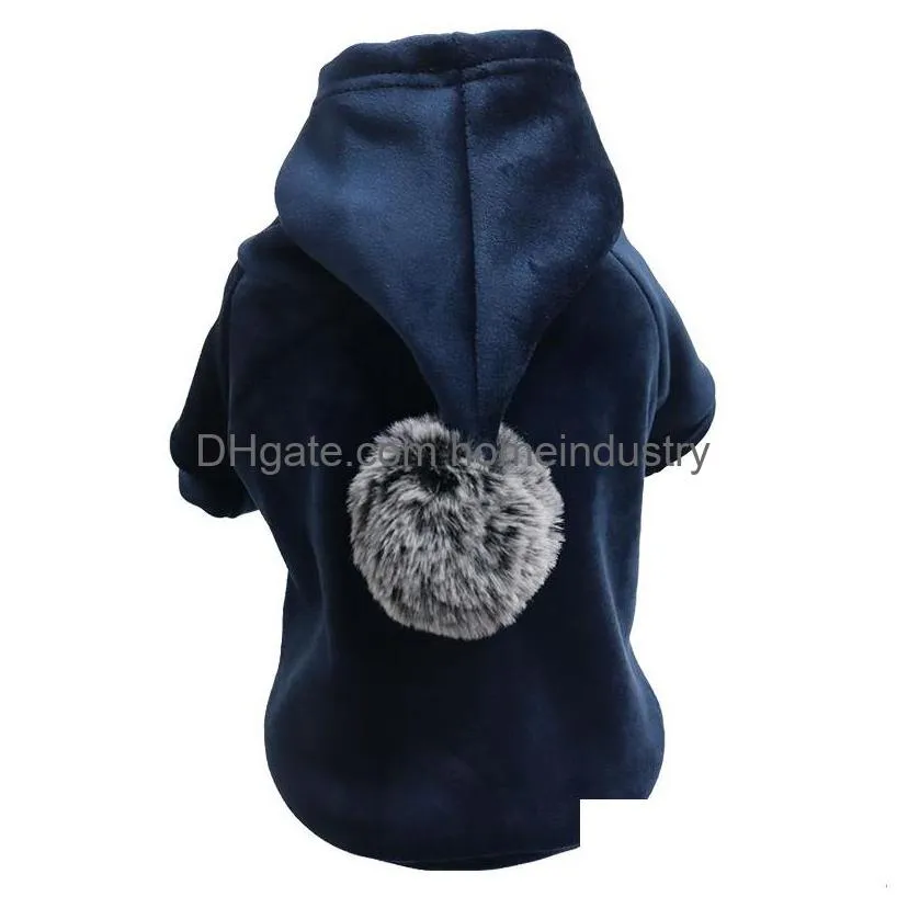 dog apparel explosive dogs clothess teddy bichon pomeranian cat autumn ands winter sweaters small and medium dog twolegged sweater fashion plush guard