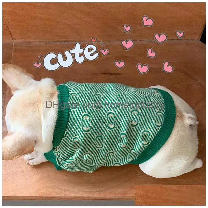 designer pet dog apparel net net red tide brand autumn and winter sweater princess teddy cat cute clothes two legs wear for middle small dogs