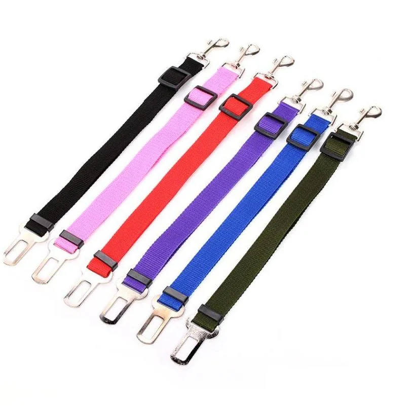 dog collars leads vehicle car dog seat belt pet dogs car seatbelt harness lead clip safety lever auto traction products