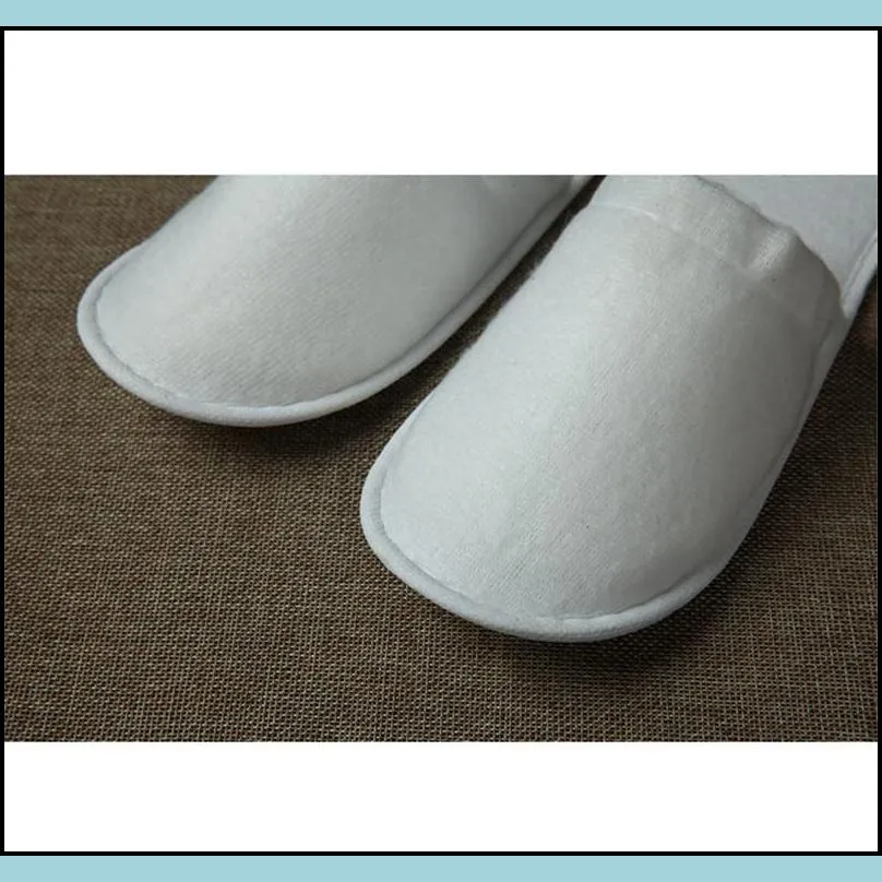 disposable slippers hotel motel travel disposable slippers home guest slippers mixed colors salon spa guest shoes