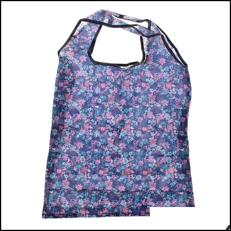 reusable shopping bag pouch nylon foldable eco friendly shopping bags portable home grocery supermarket shopping tote