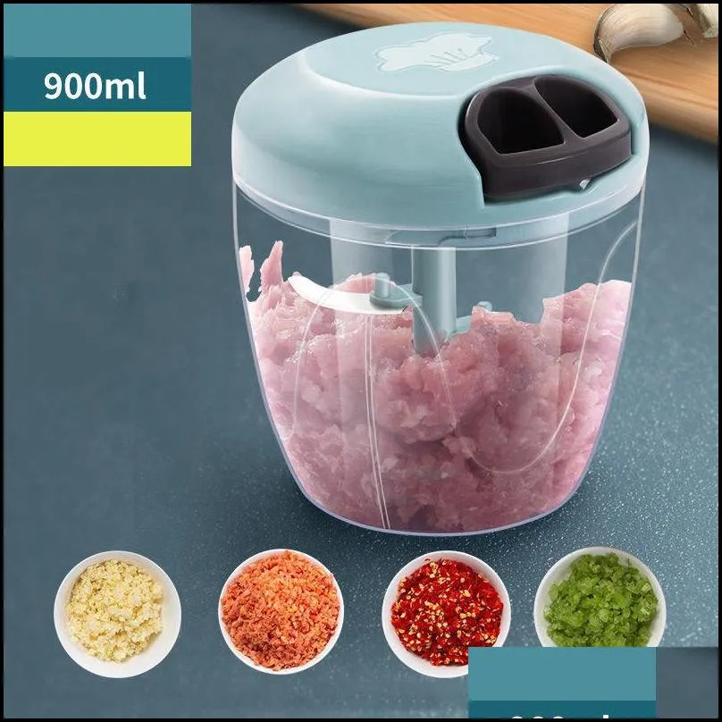 multifunction meat food grinder high speedy vegetable fruit twist shredder manual meat grinder chopper cutter kitchen gadgets