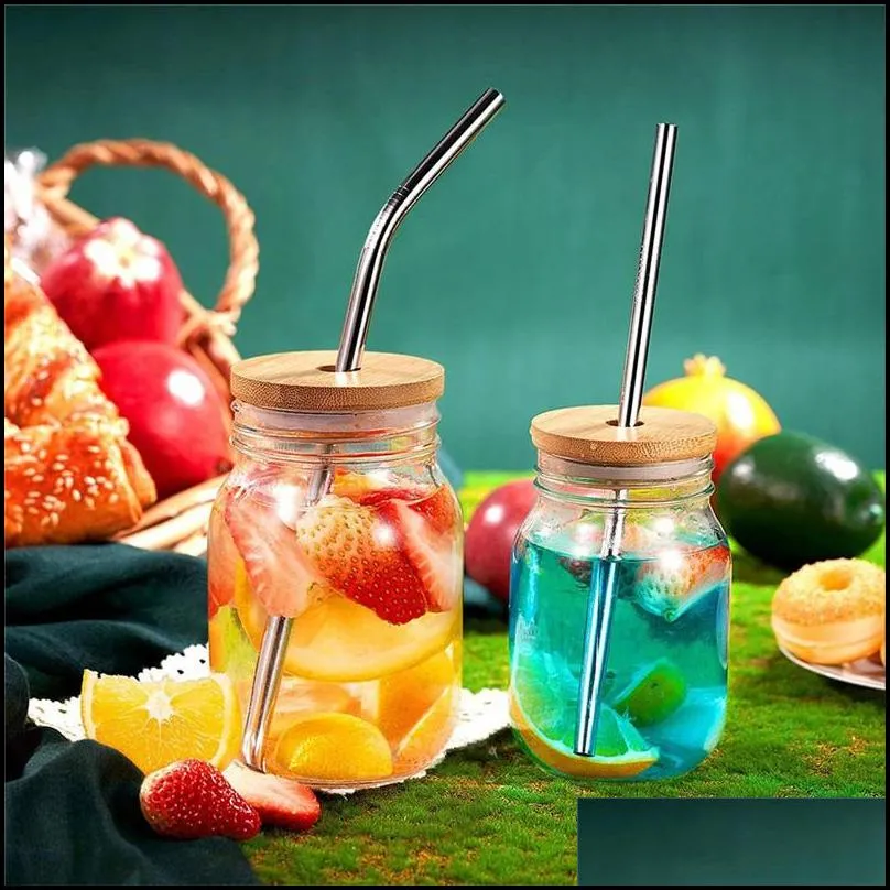 bamboo mason jars lids 70mm 88mm wide mouth mason jars with drinking straw hole mason jars lid with silicone seal
