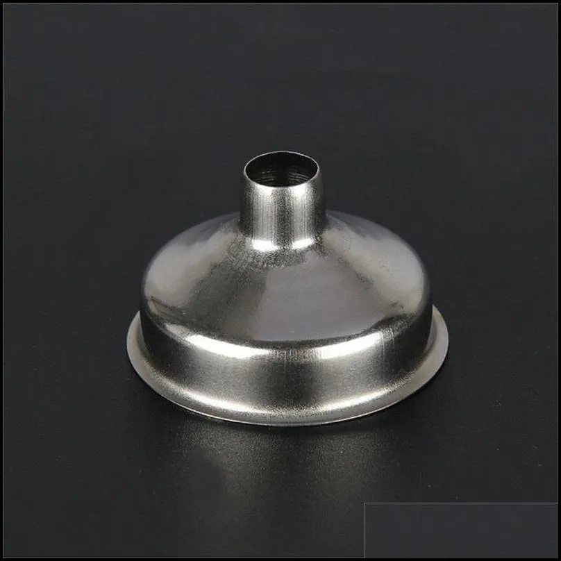 stainless steel hip flask funnel leakproof small mini flagon funnel wine accessories diameter 6mm