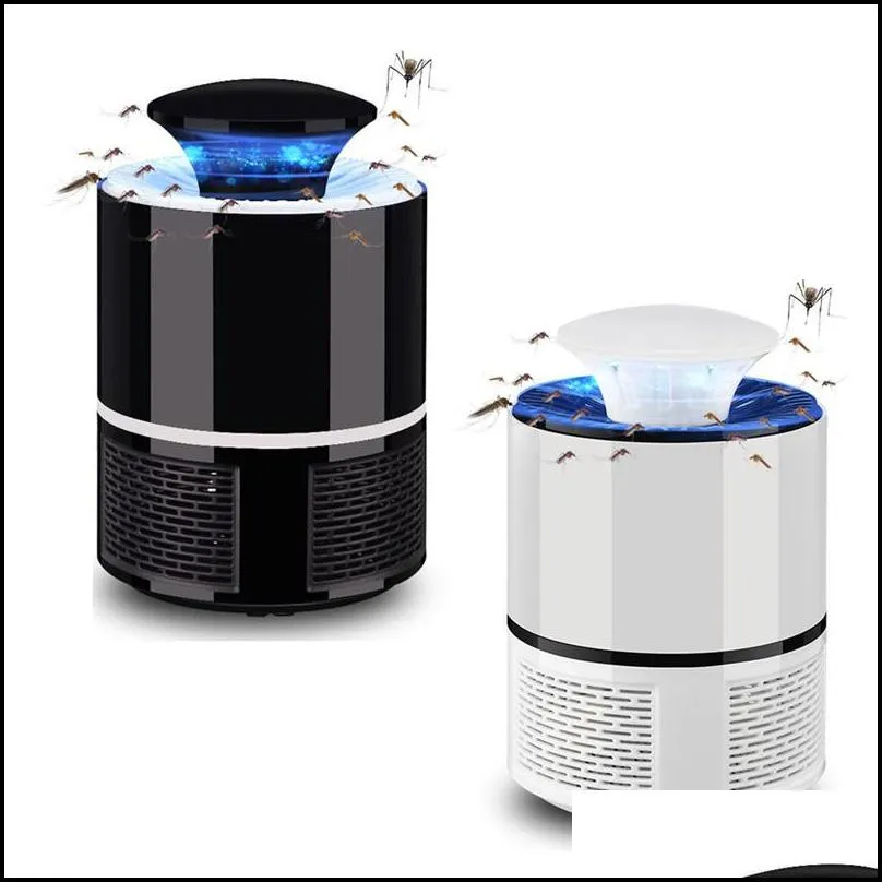 electric mosquito killer lamp usb photocatalyst mute powerful bug zapper light for home indoor outdoor patio