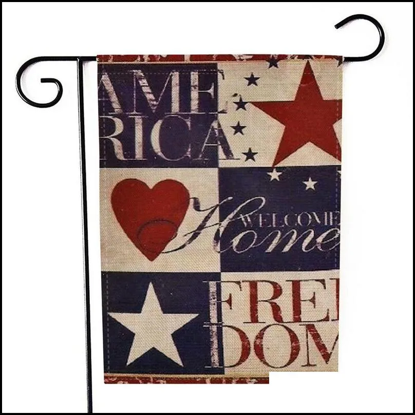 american garden flag usa independence day flag us series pattern flags independence day party home garden lawn decor