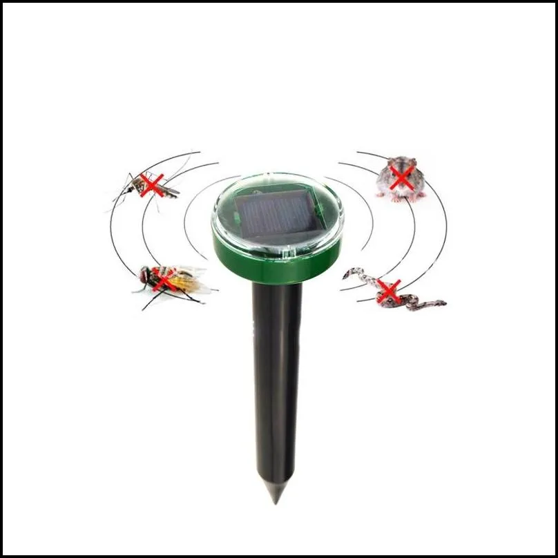 mole repellent solar power ultrasonic mole snake bird mosquito mouse ultrasonic pest repeller control garden yard equipment