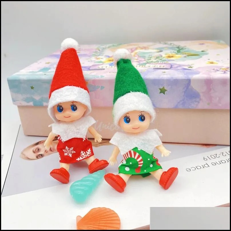 christmas toddler baby elf dolls with movable arms legs xmas stocking fillers birthday holiday gifts for little girls