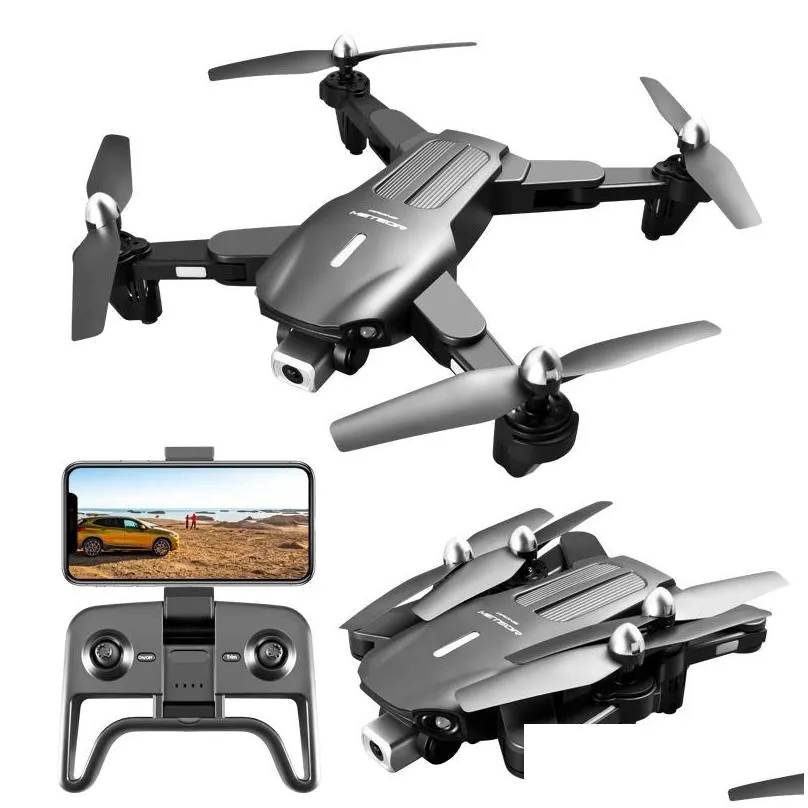 k106 oas obstacle avoidance drones led lighting quadcopter dual camera 4k drone aerial camera aircraft