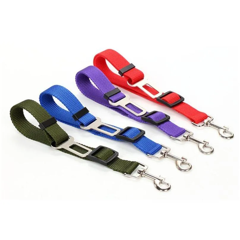 dog collars leads vehicle car dog seat belt pet dogs car seatbelt harness lead clip safety lever auto traction products