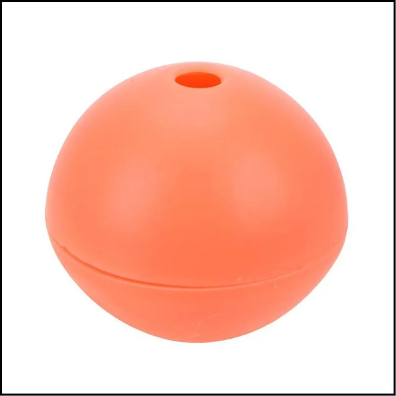 silicone ice ball cube mold round hockey whiskey ice cube ball mould 3d whiskey wine cocktail ice cube mould