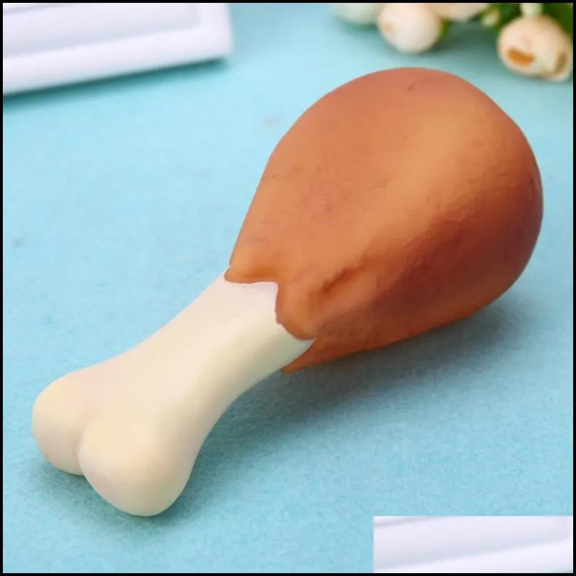 pet dog toy rubber chicken leg puppy sound squeaker chew toys for dogs puppy cat interactive pet supplies dog products