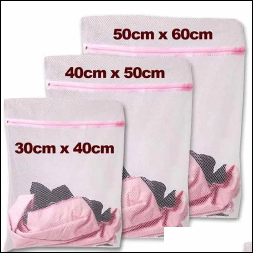 laundry 3 size clothes washing machine bag laundry bra aid lingerie mesh net wash bag pouch basket