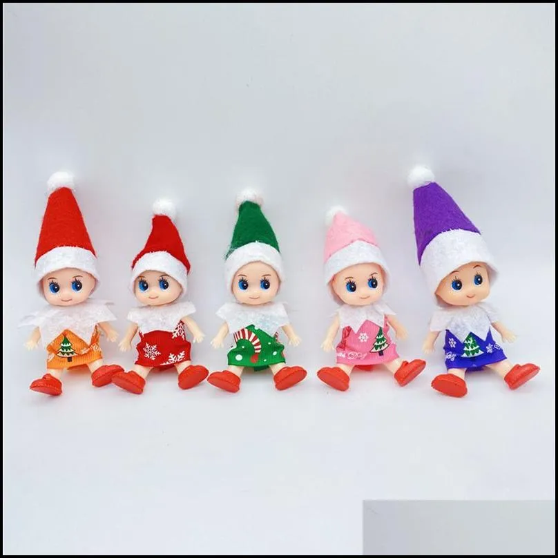 christmas toddler baby elf dolls with movable arms legs xmas stocking fillers birthday holiday gifts for little girls