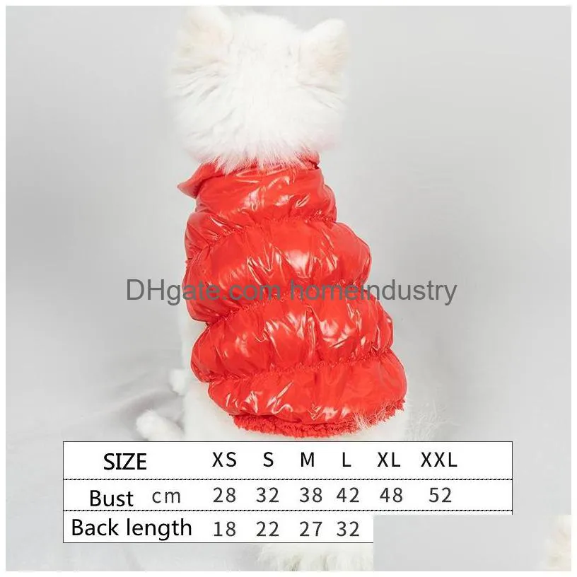 designer pet petco dog clothes shiny lamb down jacket twolegged cloth french bulldog corgi winter clothes warm fashion coat