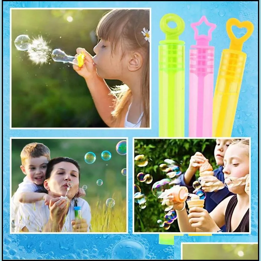 6/12pcs empty bubble soap bottles wedding birthday party childrens toy baby shower bubbles maker kids outdoor fun bubble toy