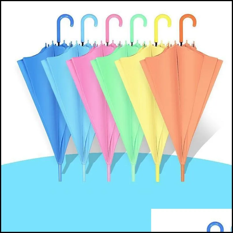 plastic clear frosted umbrella fashion durable windproof weather resistant iridescent umbrellas
