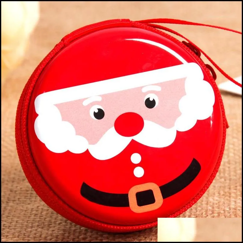 christmas tin box sealed jar xmas small candy box coin earrings headphones gift boxes cute storage cans for kid packing