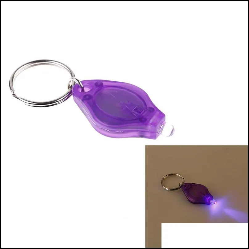 mini led flashlight keychain portable outdoor torch key chain emergency camping lamp backpack light household sundries