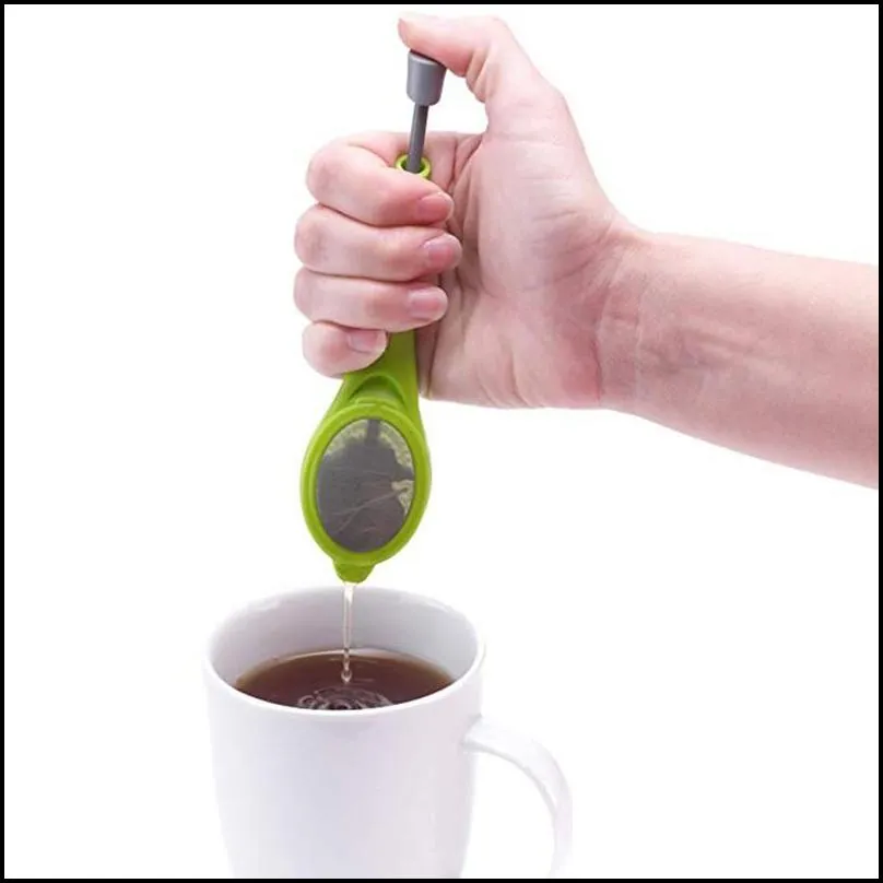 tea strainer filter flavor total tea infuser tools swirl steep stir press healthy herb tea coffee accessories gadget