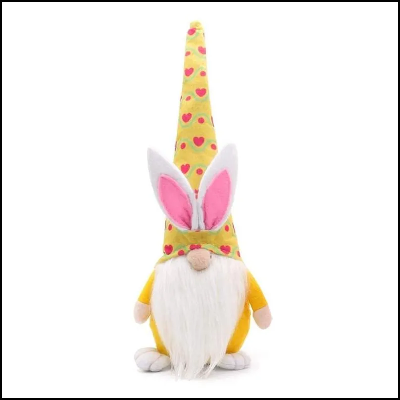 easter bunny gnome baby girl nordic swedish nisse scandinavian dwarf rabbit plush toys girl home decor