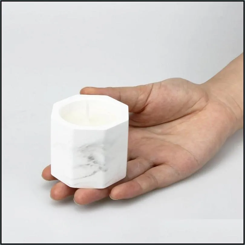 marble plaster scented candle soy candles aromatherapy candle blackberry laurel scented candle wedding valentine day candles