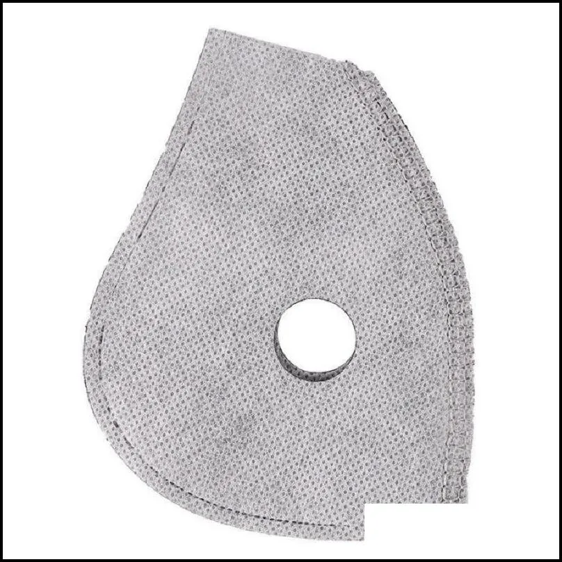 sports mask filter pm2.5 replacement filter 5layer protective antifog haze dustproof breathable filter for cloth masks