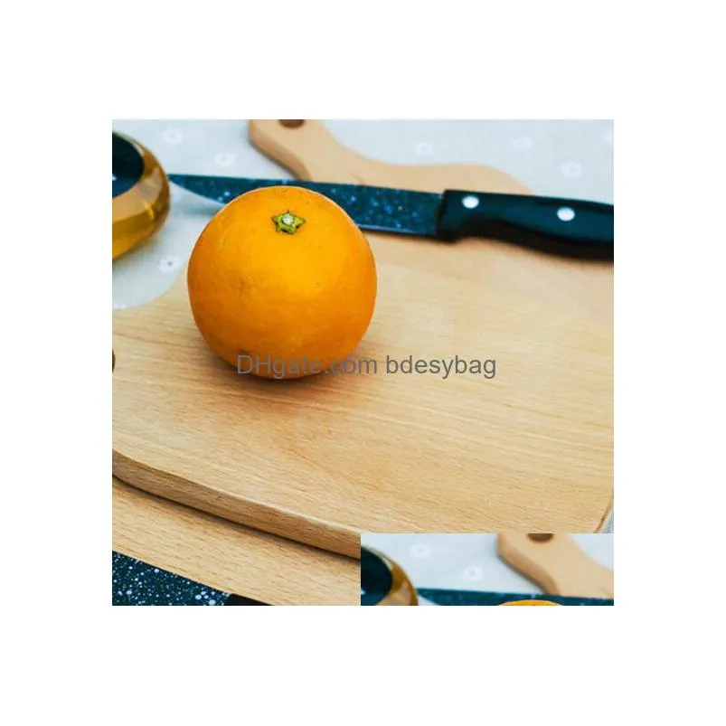 wooden cutting boards pizza fruit bread plate wood chopping blocks baking bread board tool no cracking deformation blocks gga2604