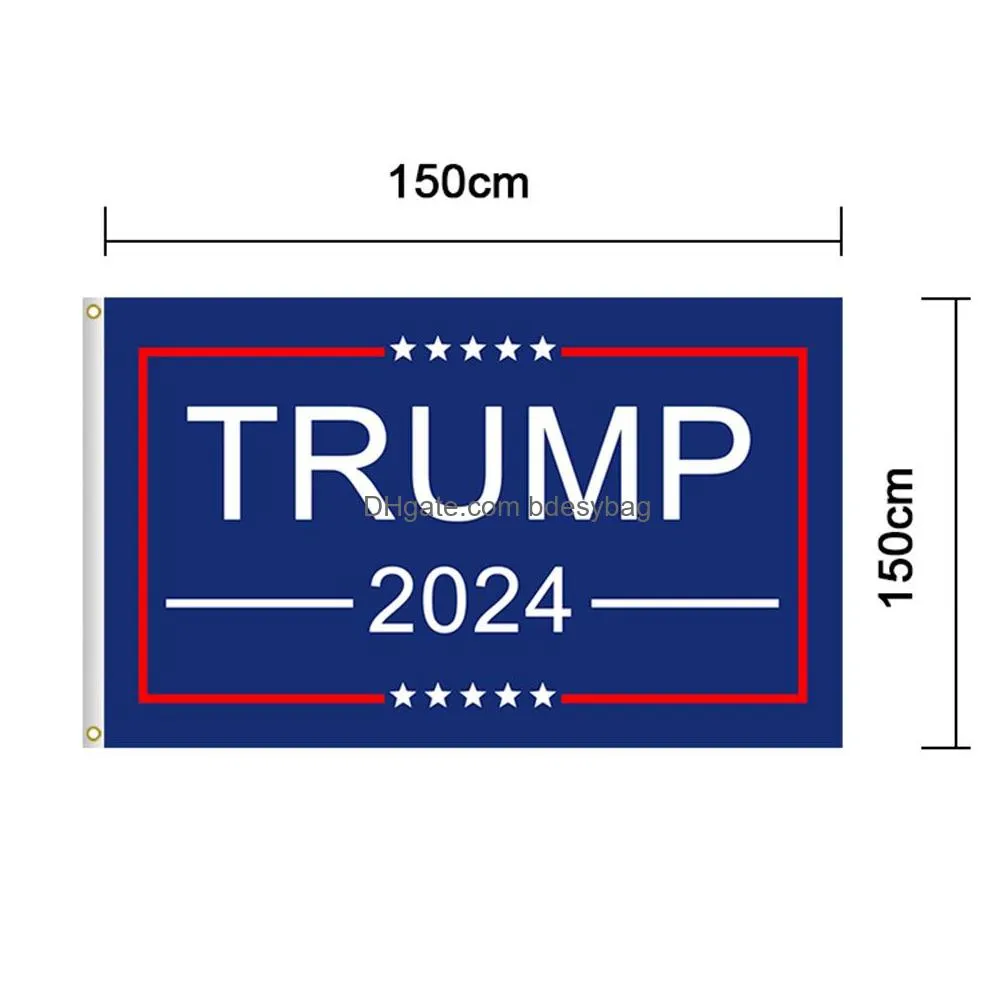 trump flag 2024 election flag banner donald trump flag keep america great again ivanka trump flags 150x90cm 12 styles sea shipping