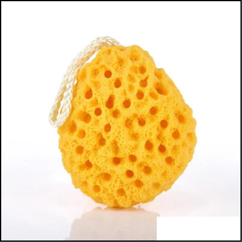 honeycomb shower sponge bath shower ball scrub soft spa body sponges power cleaning tools flower bath ball