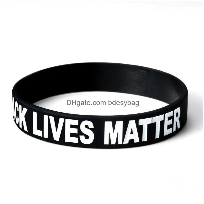 i cant breathe black lives matter bracelet procession american parade wrist band i cant breathe slogan george floyd hha1339