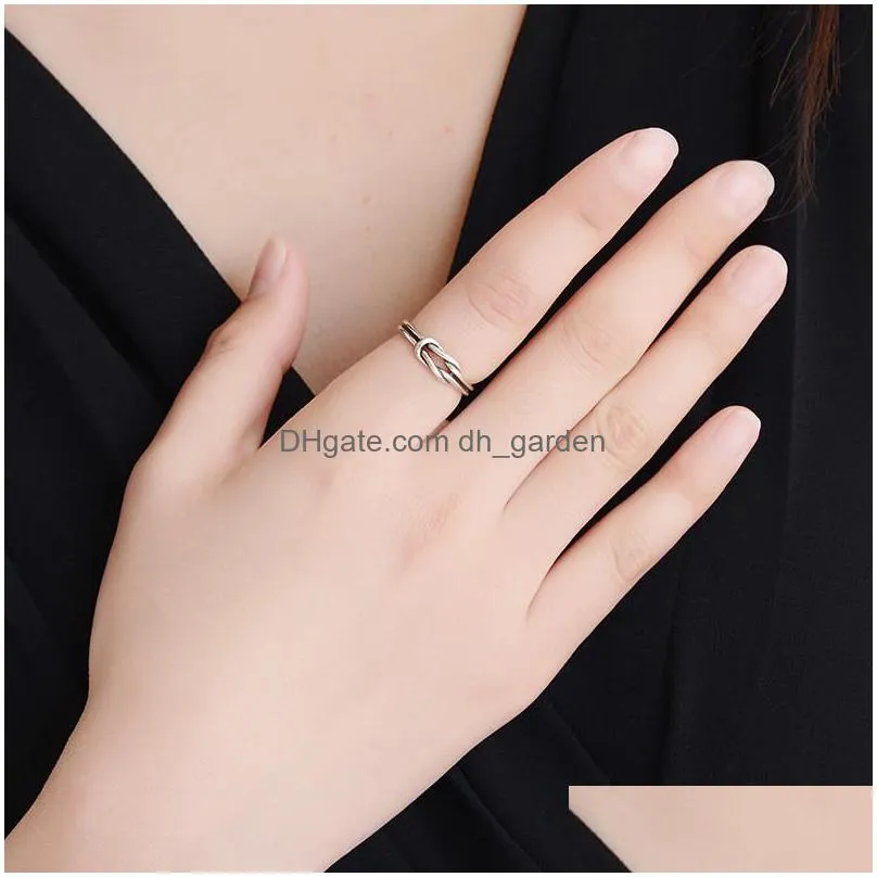 classical retro vintage 925 sterling silver hand open finger leaf hoop open rings for women valentines day sterling silver jewelryz