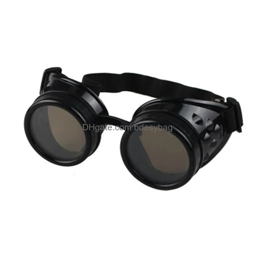 party favor uni gothic vintage victorian style steampunk goggles welding punk gothic glasses cosplay cyz