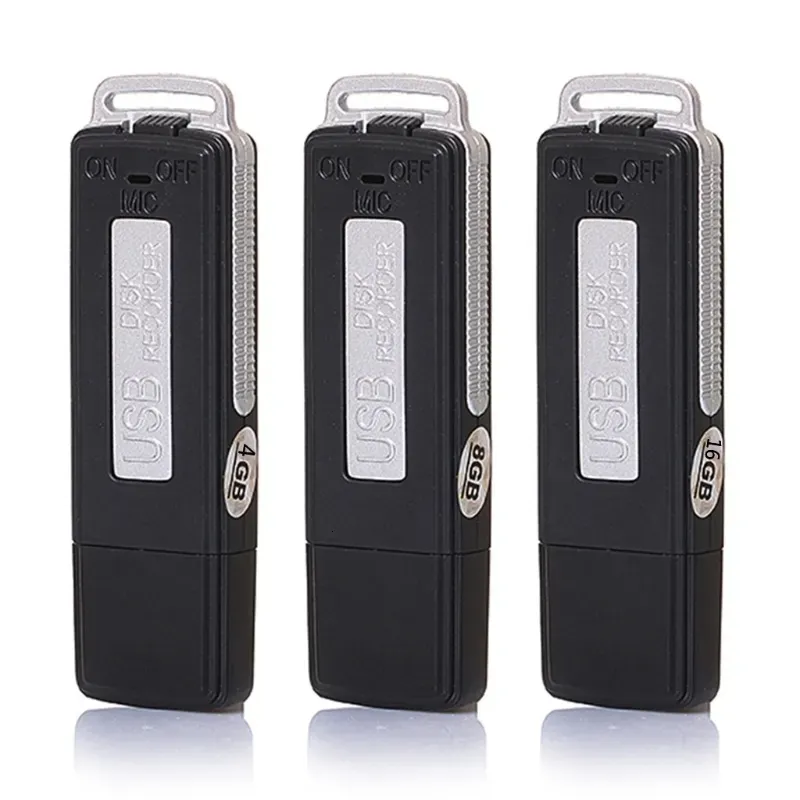 Digital Voice Recorder 4G 8G 16G 64G Voice Activated Recorders Security Mini USB Flash Drive Recording Dictaphone