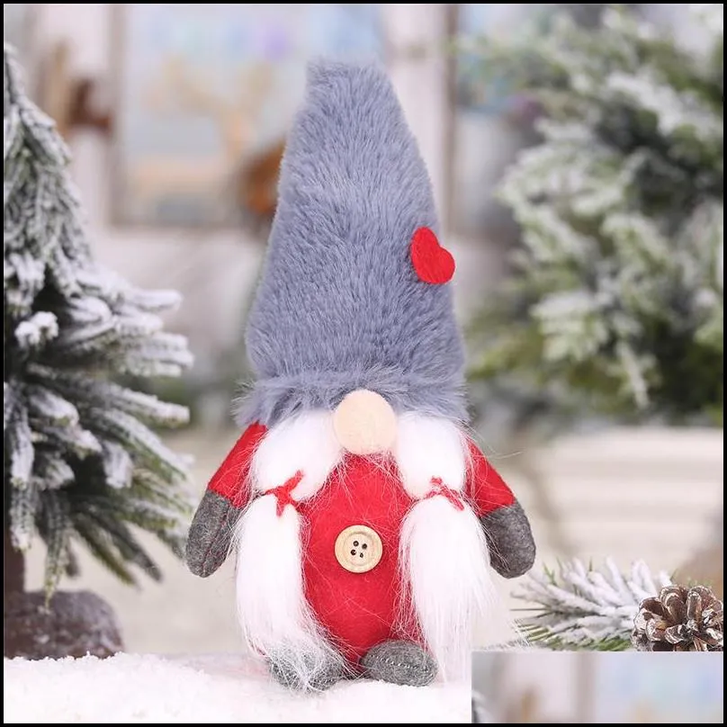 christmas plush toy swedish gnome plush toy xmas forest man doll ornaments christmas kids scandinavian gnome nordic dwarf toys