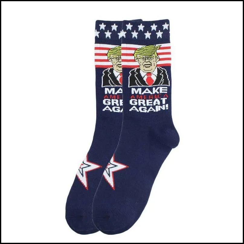 trump 2024 socks make america again favor stockings for adults women men universal cotton sports