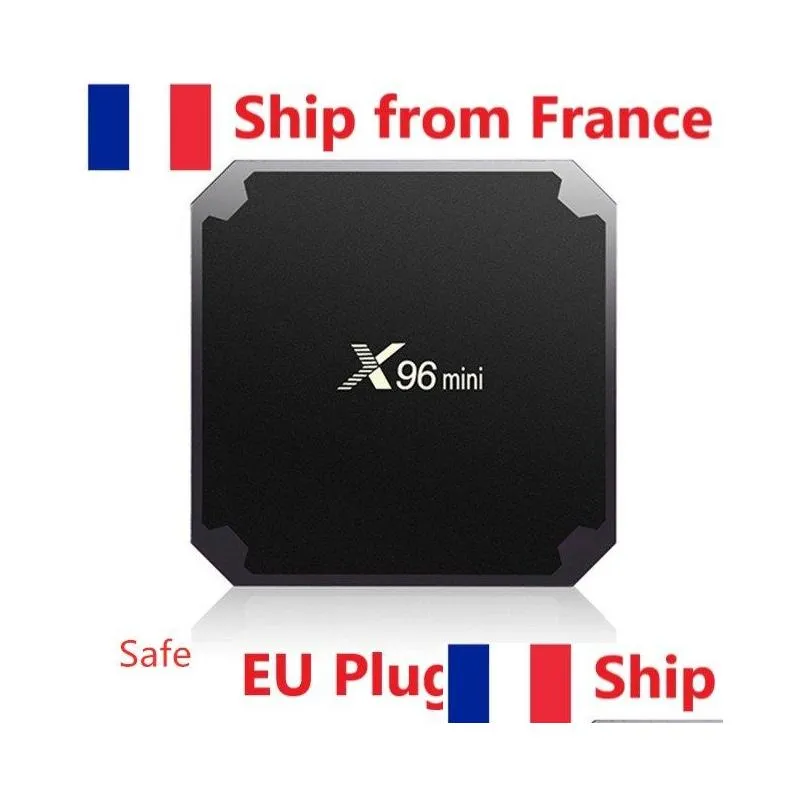 ship from france android box x96 mini s905w 2gb 16gb lan ultra smart tv 4k 2.4g wifi media player