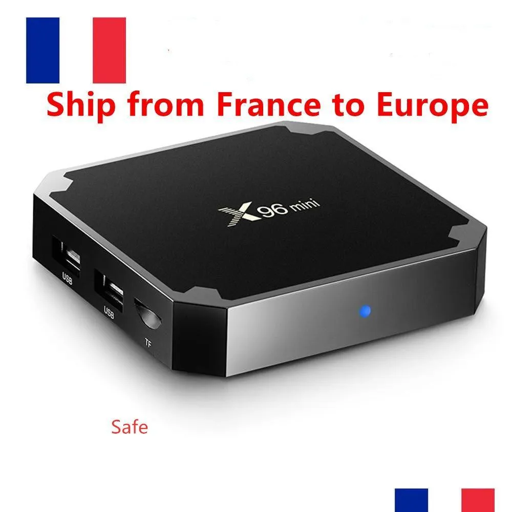 ship from france android box x96 mini s905w 2gb 16gb lan ultra smart tv 4k 2.4g wifi media player