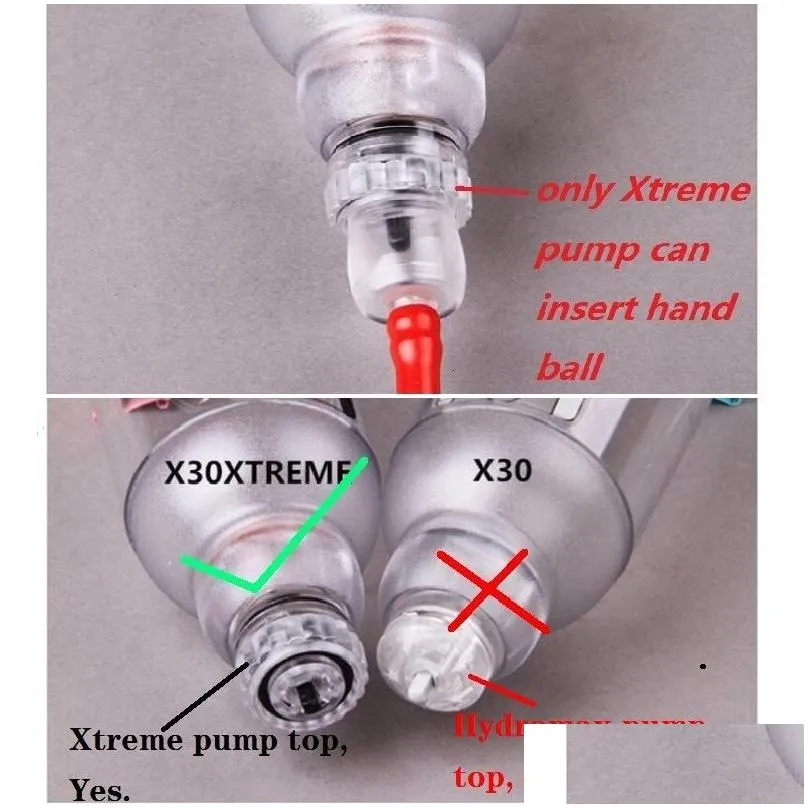 portable slim equipment handball with tube for enlargment pump x30 xtreme x40 and hydro7 hydro9 enlargment pump only fit to 221124